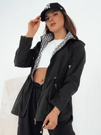 Kurtki damskie - Kurtka parka damska BEGET czarna Dstreet TY4264-S - miniaturka - grafika 1