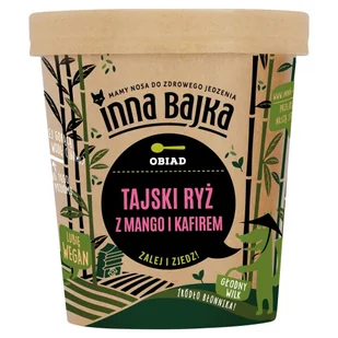 Tajski ryż z mango i kaffirem 70g INNA BAJKA - Dania w proszku - miniaturka - grafika 1