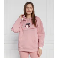 Bluzy damskie - Gant Bluza | Regular Fit - miniaturka - grafika 1