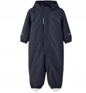 Kombinezony dla dzieci - Name It Granatowy Kombinezon Z Kapturem I Zamkiem Dziecięcy 104 Jyb - miniaturka - grafika 1