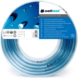 Cellfast Wąż niezbrojony ogólnego stosowania 50mb 10,0x1,5 mm 20-404 - Węże ogrodowe i zraszacze - miniaturka - grafika 1