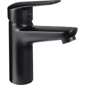 Baterie umywalkowe - Bateria umywalkowa czarna Boro Deante - miniaturka - grafika 1