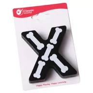 Układanki dla dzieci - CLASSIC WORLD Drewniana Literka X - miniaturka - grafika 1