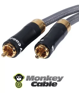 Kabel audio MONKEYCABLE Coaxial 1RCA CINCH Clarity COA, 1 m - Kable - miniaturka - grafika 1