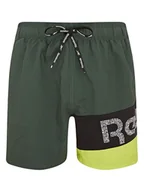 Kąpielówki męskie - Reebok Szorty kąpielowe "Dimitri" w kolorze khaki - miniaturka - grafika 1