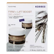 Zestawy kosmetyków damskich - Korres Black Pine Krem na dzień 40ml + Krem na noc 15ml - miniaturka - grafika 1