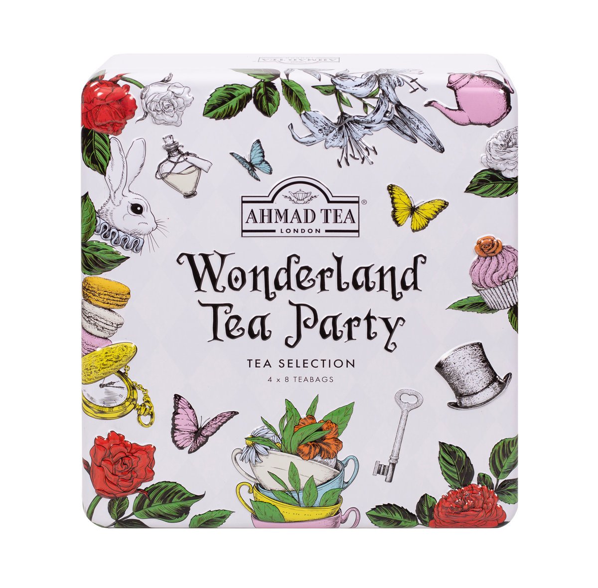 Wonderland Tea Party Selection Ahmad Tea 32tbx2g