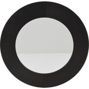 Lustra - Lustro okrągłe, czarna rama - miniaturka - grafika 1