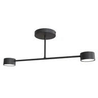 Oprawy, klosze i abażury - Lampa sufitowa HALO 2xGX53 - czarny - miniaturka - grafika 1