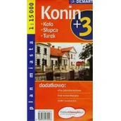 Atlasy i mapy - Demart Konin plus 3 mapa 1:15 000 Demart - miniaturka - grafika 1