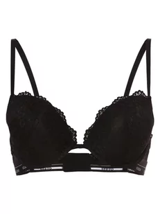 GUESS - Damski biustonosz  push-up  z wypełnieniem, czarny - Biustonosze - miniaturka - grafika 1