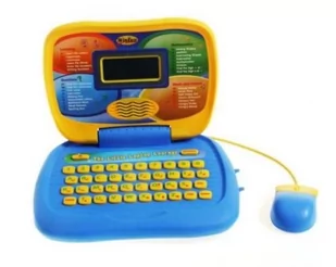 Smily Play, zabawka edukacyjna Mały laptop edukacyjny Mądra Główka - Zabawki interaktywne dla dzieci - miniaturka - grafika 1