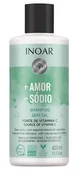 Szampony do włosów - INOAR Amor Sodio, wegański szampon nawilżający bez soli, 400ml - miniaturka - grafika 1