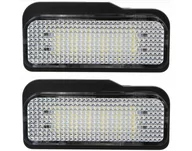 Lampy tylne - ZESTAW LAMPEK LED DO TABLICY REJESTRACYJNEJ, AUTOTUNE, DO MERCEDES W203 CLASA C KOMBI, MERCEDES W211 CLASA E SEDAN KOMBI, MERCEDES W219 CLS, MERCEDE.. - miniaturka - grafika 1