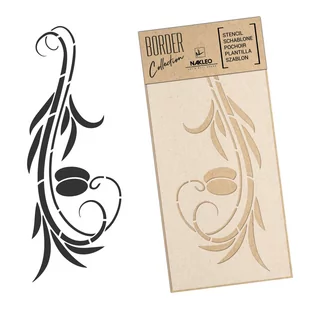 Nakleo szablon malarski wielokrotny // OLIWKI - Rozmiar M (21x45 cm) - Szablony malarskie - miniaturka - grafika 2