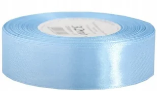 Wstążka satynowa niebieska, 25mm/32mb - Prace ręczne dla dzieci - miniaturka - grafika 1