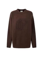 Swetry damskie - Pepe Jeans Eloise sweter damski, Szary (Szlak), XS - miniaturka - grafika 1