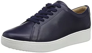 Trampki damskie - Fitflop Damskie tenisówki Rally Tenis buty skórzane aktualizowane, Midnight Navy - 35 EU - grafika 1