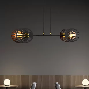 Emibig PLAYA 2 BLACK 1146/2 lampa wisząca oryginalny Design nowoczesna 1146/2 - Lampy sufitowe - miniaturka - grafika 3
