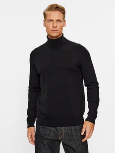 United Colors Of Benetton Golf 10CVU2519 Czarny Regular Fit - Swetry męskie - miniaturka - grafika 1