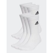 Skarpetki damskie - Skarpety wysokie unisex adidas Cushioned Sportswear Crew Socks 6 Pairs HT3453 white/black - miniaturka - grafika 1