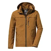 Kurtki męskie - G.I.G.A. DX Męska kurtka funkcyjna / kurtka outdoorowa z zwijanym kapturem - GS 12 MN JCKT, dark curry, 4XL, 38217-000 - miniaturka - grafika 1