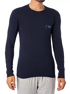 Emporio Armani Męska koszulka męska Bold Monogram, morski, M - Koszulki męskie - miniaturka - grafika 1