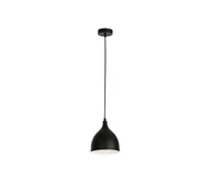 Lampy sufitowe - Lampa wisząca Nanu z metalu czarna 1-pkt. - miniaturka - grafika 1