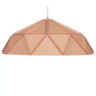 Lampy sufitowe - Beliani Lampa wisząca różowa SENIA - miniaturka - grafika 1