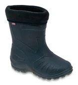 Kalosze damskie - Befado - Obuwie dziecięce kalosze z ocieplaczem chłopiec dziewczynka granat - 28 - miniaturka - grafika 1