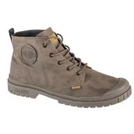 Trampki męskie - Buty Palladium Pampa SP20 Hi Wax 74388-213-M brązowe - miniaturka - grafika 1