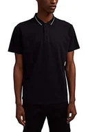 Koszulki męskie - ESPRIT Collection Męska koszulka polo, 001/Black, L - miniaturka - grafika 1