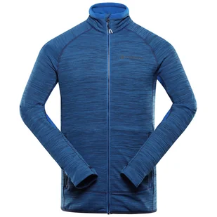 Męska bluza Alpine Pro Onnec Rozmiar: XXL / Kolor: niebieski/jasnoniebieski - Bluzy sportowe męskie - miniaturka - grafika 1