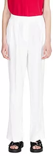 Spodnie damskie - Sisley Spodnie damskie 4AGHLF02Z, białe 101, 40, White 101, 40 - grafika 1