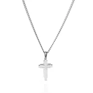 Biżuteria Venetto Naszyjnik męski z zawieszką z krzyżem S510 • SKLEP PREMIUM ✓ • Kup teraz, zapłać za 30 dni RATY 0% GRATIS WYSYŁKA ZWROT DO 365 DNI