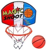 Koszykówka - Koszykówka obręcz tablica do gry w kosza z piłką - miniaturka - grafika 1