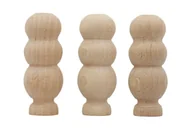 Klocki - KLOCKI DREWNIANE MONTESSORI EDUKACYJNE DLA DZIECI KSZTAŁTY DRZEWKA 3 SZTUKI - miniaturka - grafika 1