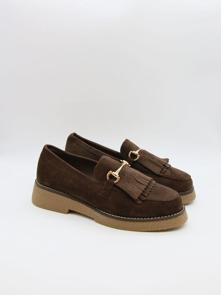 Bellucci Mokasyny w kolorze brązowym