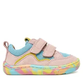 Buty dla dziewczynek - Sneakersy Froddo Barefoot Base G3130261-2 M Kolorowy - miniaturka - grafika 1