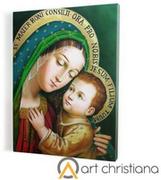 Ikony i obrazy sakralne - Matka Boża Dobrej Rady, obraz religijny na płótnie canvas - miniaturka - grafika 1