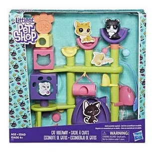 Hasbro Littlest Pet Shop Koci plac zabaw E2127 - Figurki dla dzieci - miniaturka - grafika 1
