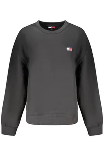 TOMMY HILFIGER BLUZA BEZ ZAMKA DAMSKA CZARNA - Portfele - miniaturka - grafika 1