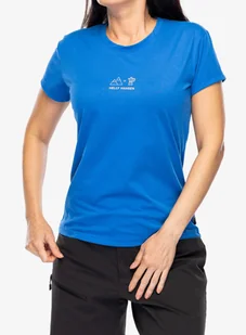 Koszulka szybkoschnąca damska Helly Hansen Skog Recycled Graphic Tee - cobalt 2.0 - Koszulki i topy damskie - miniaturka - grafika 1