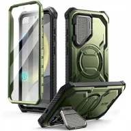Etui i futerały do telefonów - Supcase Etui pancerne i-Blason Armorbox Mag SP do Galaxy S25, do MagSafe, zielone - miniaturka - grafika 1