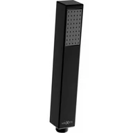 Słuchawki prysznicowe - Rączka prysznicowa MEXEN R-77, 1-funkcyjna, czarna - miniaturka - grafika 1