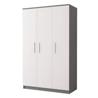 Szafy - Szafa OMEGA I 3D1 - 19 | Biały\Szary - miniaturka - grafika 1