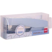 Zszywacze biurowe - Zszywacz 25 kartek 24/6 26/6 MACARON niebieski 0402F BLUE DELI - miniaturka - grafika 1