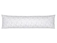 Poszewki na poduszki - LIVARNO home Poszewka na poduszkę z flaneli, 40 x 145 cm (Liście białe) - miniaturka - grafika 1