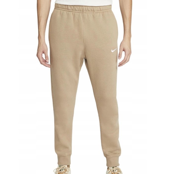 Spodnie dresowe Nike MĘSKIE beżowe Joggery 716830-247 r. M
