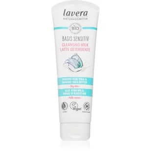 Lavera Basis Sensitiv  Cleansing Milk 125 ml - mleczko do demakijażu 125 ml - Mleczka do demakijażu - miniaturka - grafika 1